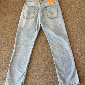 Men’s Levi’s light blue jean’s